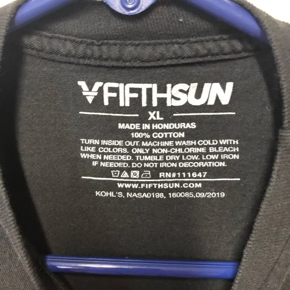 NASA Fifth Sun Size Youth XL